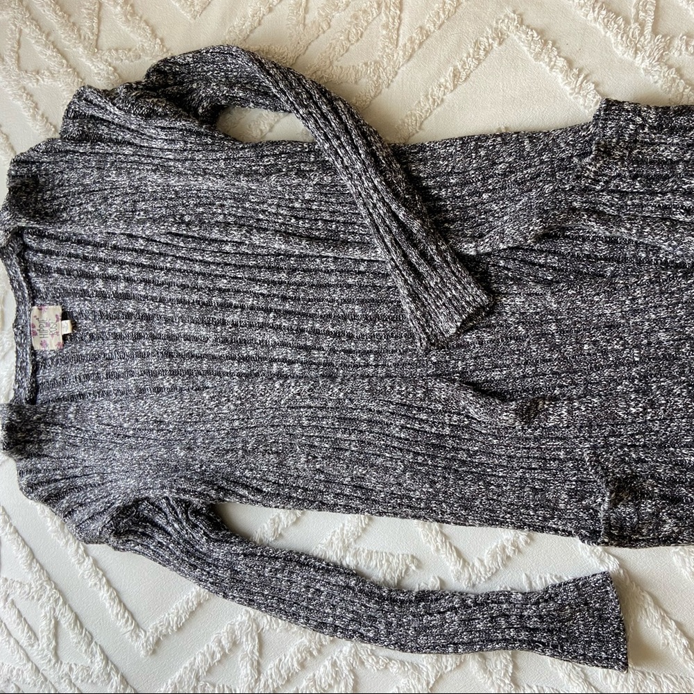 Grey Cardigan with Pockets